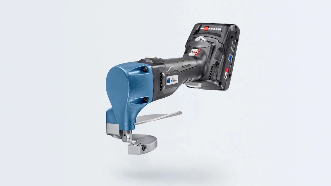 トルンプ　コードレスシャー　S250LI ハサミの要領で切断 切断板厚2.5mm