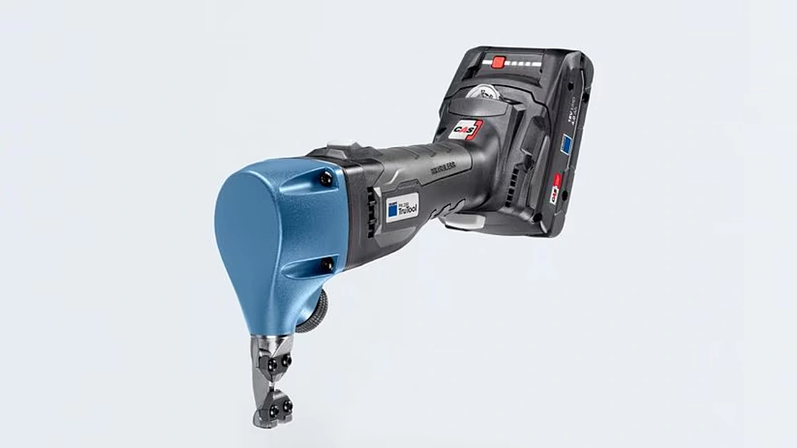 トルンプ　電動工具　コードレスキーストンカッター　PN200Li 波板　折板　平板切断　切断板厚2.0mm